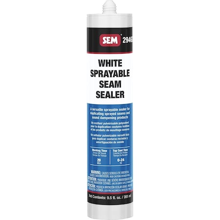 Sem Sprayable Seam Sealer, White SEM-29462